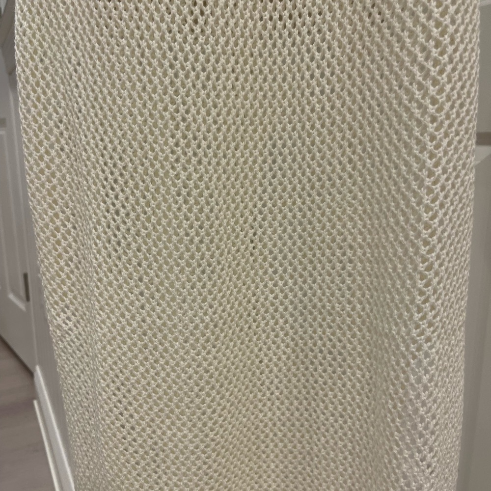 Lulus Sandy Cove Cream Sheer Crochet Swim Cover-up - Picture 11 of 11